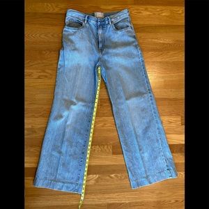 Super soft wide leg jean